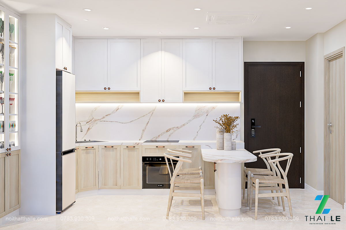 Thiết kế nội thất căn hộ The Harmonie Phú Mỹ Hưng - Block A1